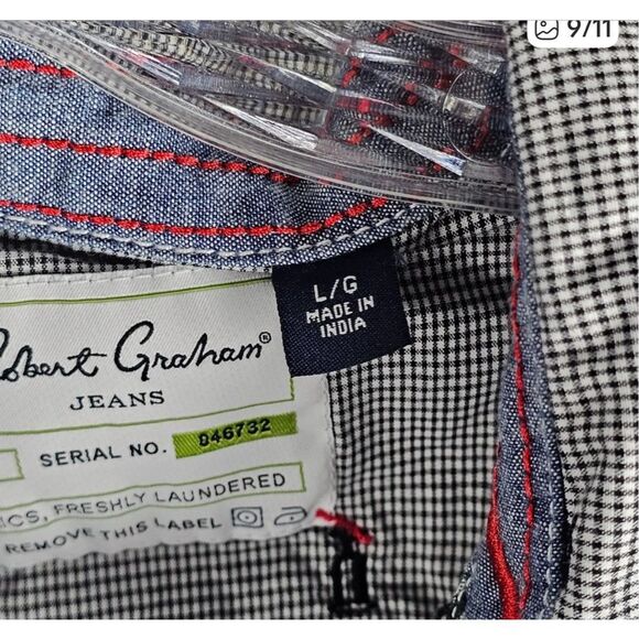 Robert Graham Men's Button Up Funky Dress Shirt Business Casual - Picture 4 of 16